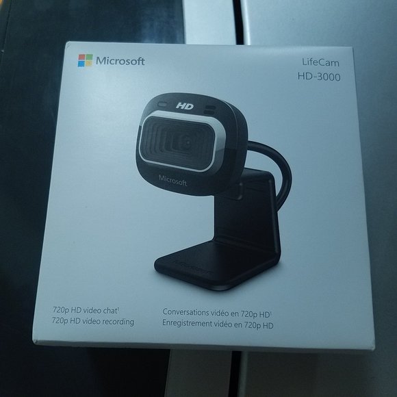 Microsoft LifeCam HD-3000 Webcam 720p Video NEW - Picture 1 of 3